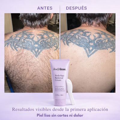 BodyLisse.® Elimina el vello desde la raíz sin cortes ni dolor con nuestra fórmula suave y efectiva.